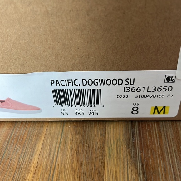 NIB VINCE Dusty Pink Suede Pacific Slip On Comfort Sneakers With Gore - Picture 7 of 8